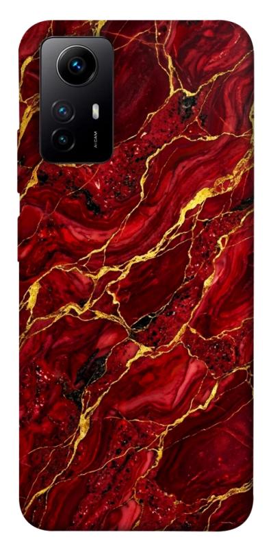 Чехол itsPrint Burgundy gold для Xiaomi Redmi Note 12S, мрамор, купить оптом с доставкой