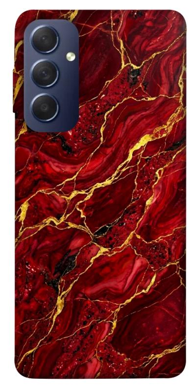 Чохол itsPrint Burgundy gold для Samsung Galaxy M54 5G, мармур, купити оптом з доставкою