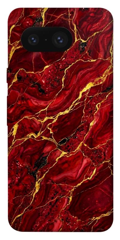 Чохол itsPrint Burgundy gold для Google Pixel 8, мармур, купити оптом з доставкою