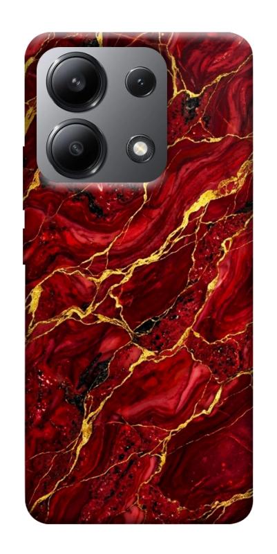 Чехол itsPrint Burgundy gold для Xiaomi Redmi Note 13 4G, мрамор, купить оптом с доставкой