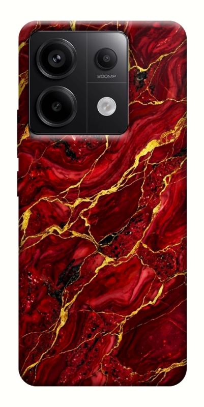Чехол itsPrint Burgundy gold для Xiaomi Redmi Note 13 Pro 4G, мрамор, купить оптом с доставкой