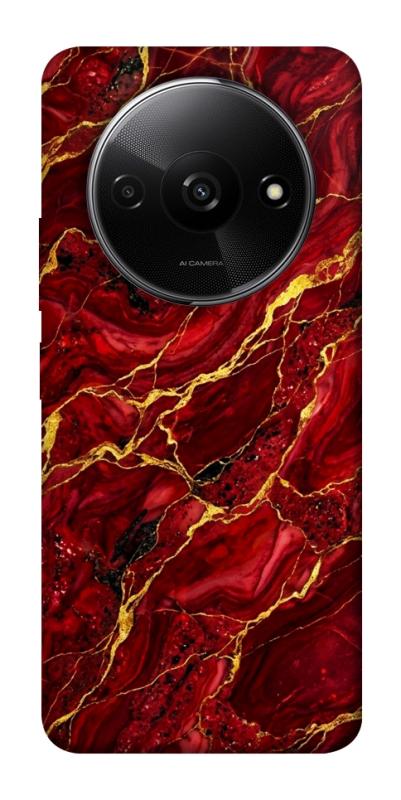 Чехол itsPrint Burgundy gold для Xiaomi Redmi A3, мрамор, купить оптом с доставкой