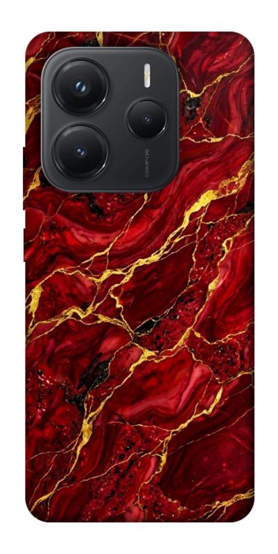Чохол itsPrint Burgundy gold для Xiaomi Redmi Note 14 5G, мармур, купити оптом з доставкою