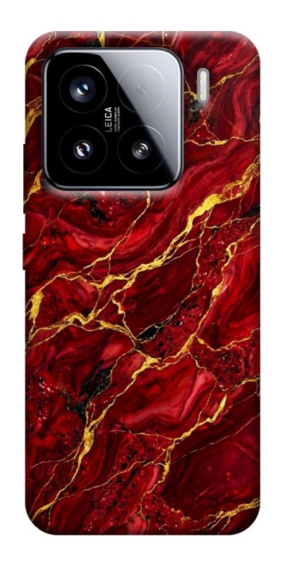 Чехол itsPrint Burgundy gold для Xiaomi 15, мрамор, купить оптом с доставкой
