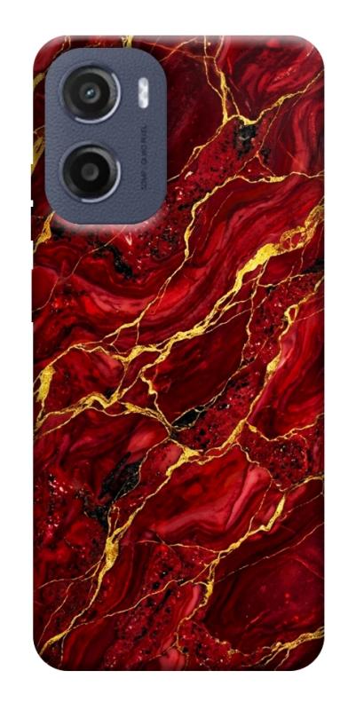 Чехол itsPrint Burgundy gold для Motorola Moto G05, мрамор, купить оптом с доставкой