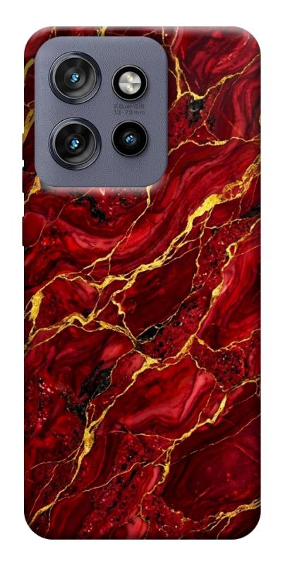 Чехол itsPrint Burgundy gold для Motorola Edge 50 Neo, мрамор, купить оптом с доставкой