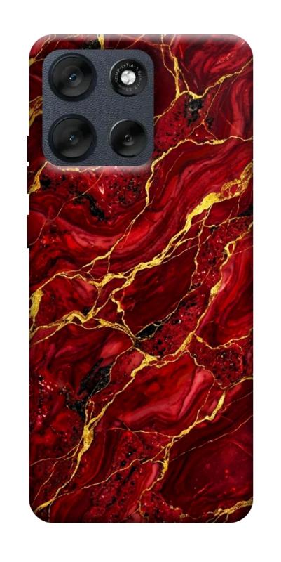 Чехол itsPrint Burgundy gold для Motorola Moto G56 5G, мрамор, купить оптом с доставкой