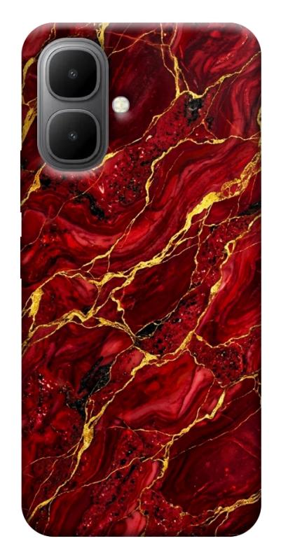 Чехол itsPrint Burgundy gold для Infinix Smart 10, мрамор, купить оптом с доставкой