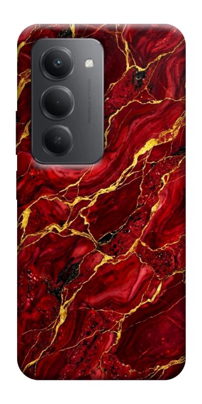 Чехол itsPrint Burgundy gold для Xiaomi Redmi 15 4G (Global) / 5G, мрамор, купить оптом с доставкой