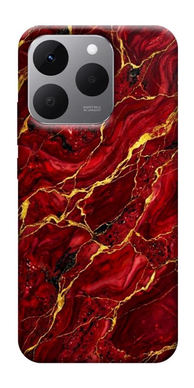 Чехол itsPrint Burgundy gold для Realme 15T, мрамор, купить оптом с доставкой
