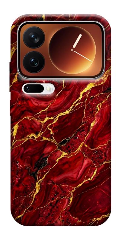 Чехол itsPrint Burgundy gold для Xiaomi 17 Pro Max, мрамор, купить оптом с доставкой