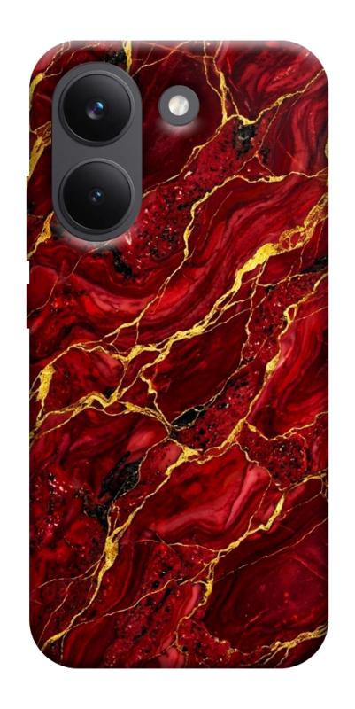 Чехол itsPrint Burgundy gold для Xiaomi Poco X8 Pro, мрамор, купить оптом с доставкой