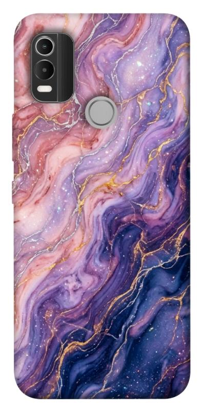 Чехол itsPrint Dreamy marble для Nokia C21 Plus, мрамор, купить оптом с доставкой