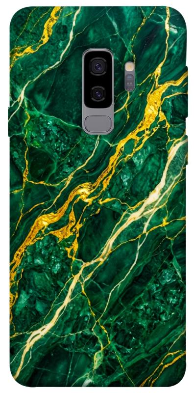 Чохол itsPrint Emerald gold для Samsung Galaxy S9+, мармур, купити оптом з доставкою