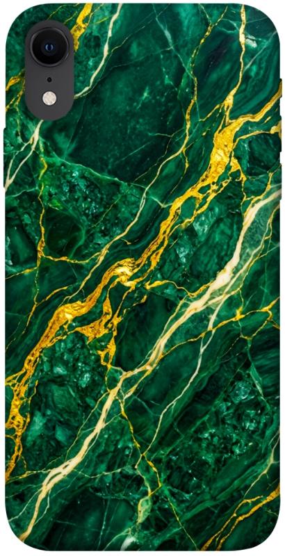 Чехол itsPrint Emerald gold для Apple iPhone XR (6.1"), мрамор, купить оптом с доставкой