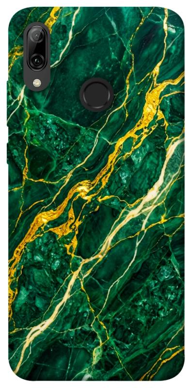 Чехол itsPrint Emerald gold для Huawei P Smart (2019), мрамор, купить оптом с доставкой