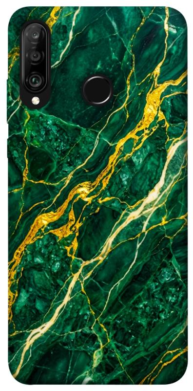 Чехол itsPrint Emerald gold для Huawei P30 lite, мрамор, купить оптом с доставкой