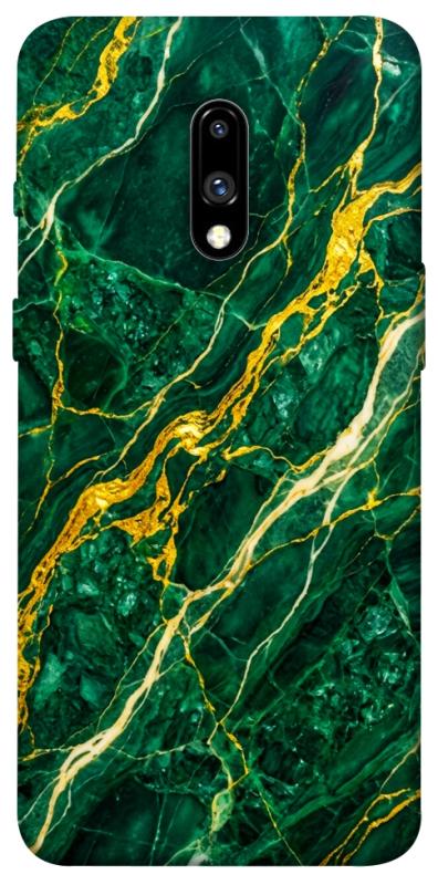 Чохол itsPrint Emerald gold для OnePlus 7, мармур, купити оптом з доставкою