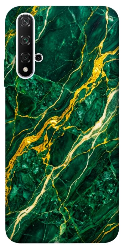Чехол itsPrint Emerald gold для Huawei Honor 20 / Nova 5T, мрамор, купить оптом с доставкой
