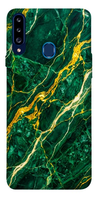 Чохол itsPrint Emerald gold для Samsung Galaxy A20s, мармур, купити оптом з доставкою