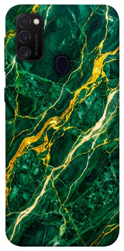 Чохол itsPrint Emerald gold для Samsung Galaxy M30s / M21, мармур, купити оптом з доставкою