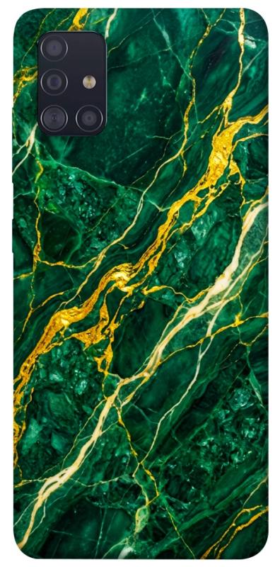 Чехол itsPrint Emerald gold для Samsung Galaxy A51, мрамор, купить оптом с доставкой