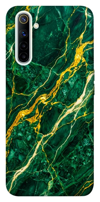 Чехол itsPrint Emerald gold для Realme 6, мрамор, купить оптом с доставкой