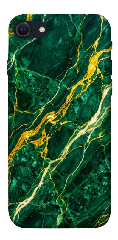 Чехол itsPrint Emerald gold для Apple iPhone SE (2020), мрамор, купить оптом с доставкой