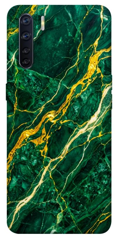 Чохол itsPrint Emerald gold для Oppo A91, мармур, купити оптом з доставкою