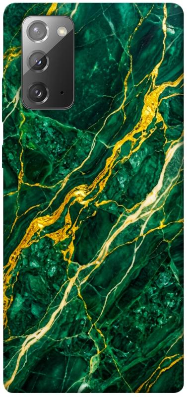 Чохол itsPrint Emerald gold для Samsung Galaxy Note 20, мармур, купити оптом з доставкою