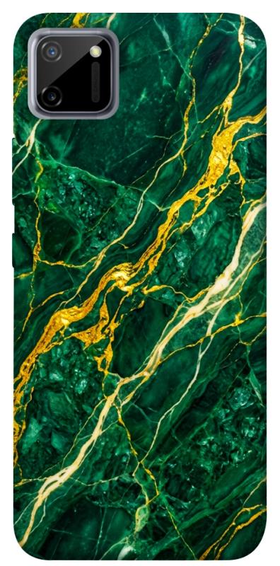Чохол itsPrint Emerald gold для Realme C11, мармур, купити оптом з доставкою