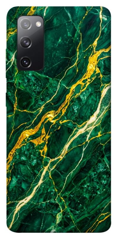 Чохол itsPrint Emerald gold для Samsung Galaxy S20 FE, мармур, купити оптом з доставкою