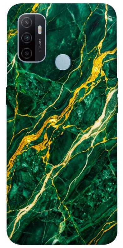 Чохол itsPrint Emerald gold для Oppo A53 / A32 / A33, мармур, купити оптом з доставкою