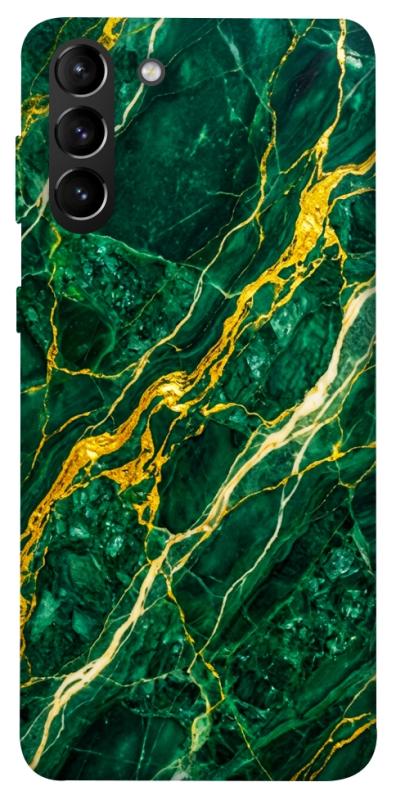 Чохол itsPrint Emerald gold для Samsung Galaxy S21+, мармур, купити оптом з доставкою