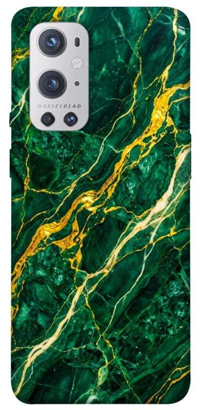 Чохол itsPrint Emerald gold для OnePlus 9 Pro, мармур, купити оптом з доставкою