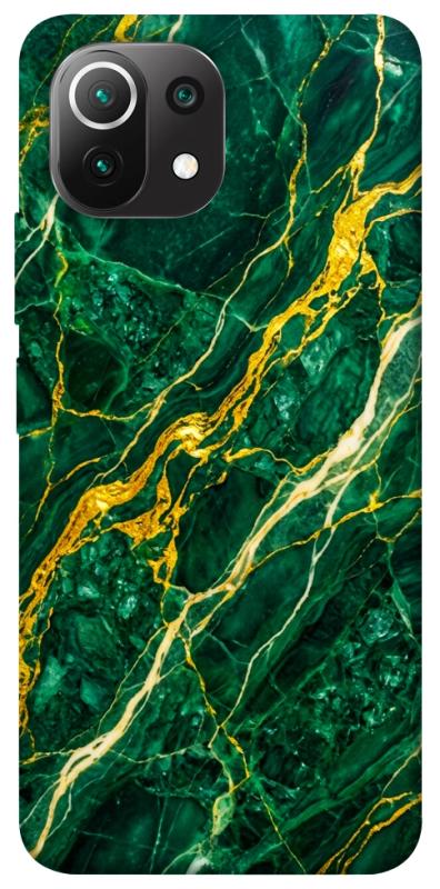 Чохол itsPrint Emerald gold для Xiaomi Mi 11 Lite, мармур, купити оптом з доставкою