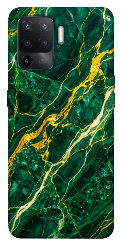 Чохол itsPrint Emerald gold для Oppo Reno 5 Lite, мармур, купити оптом з доставкою