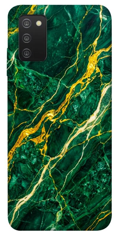 Чехол itsPrint Emerald gold для Samsung Galaxy A03s, мрамор, купить оптом с доставкой