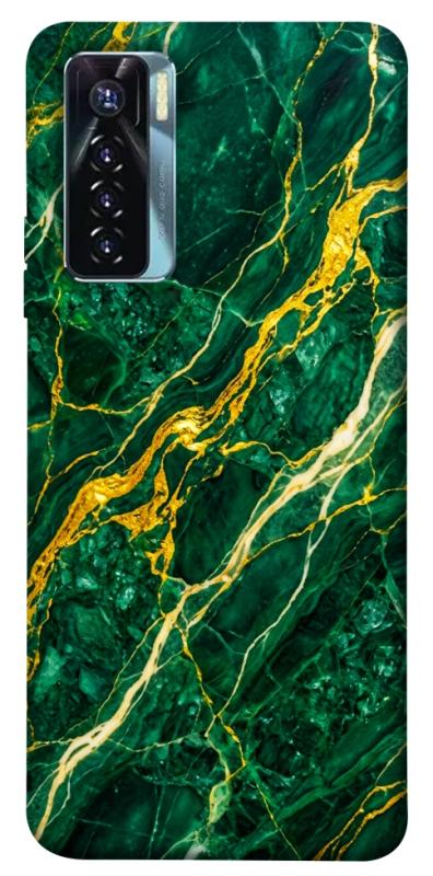 Чехол itsPrint Emerald gold для TECNO Camon 17 Pro, мрамор, купить оптом с доставкой