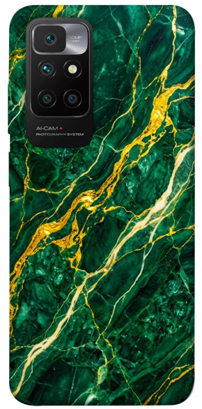 Чохол itsPrint Emerald gold для Xiaomi Redmi 10, мармур, купити оптом з доставкою