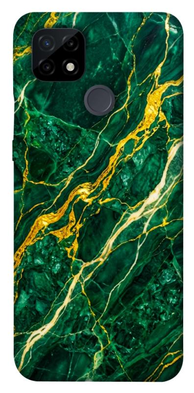 Чохол itsPrint Emerald gold для Realme C21, мармур, купити оптом з доставкою