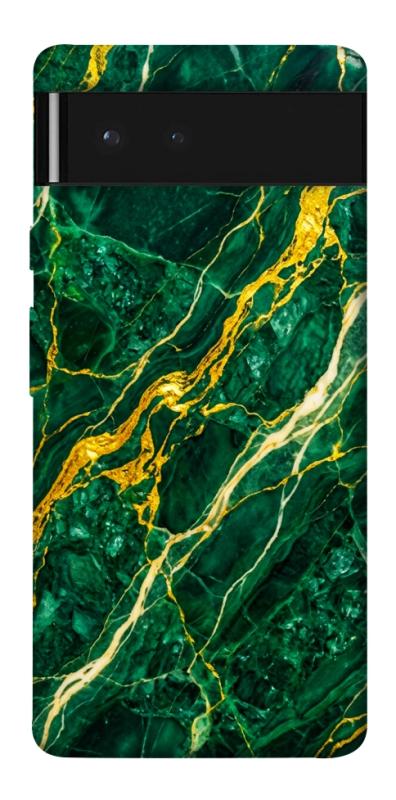 Чохол itsPrint Emerald gold для Google Pixel 6, мармур, купити оптом з доставкою
