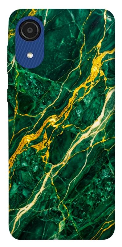 Чохол itsPrint Emerald gold для Samsung Galaxy A03 Core, мармур, купити оптом з доставкою