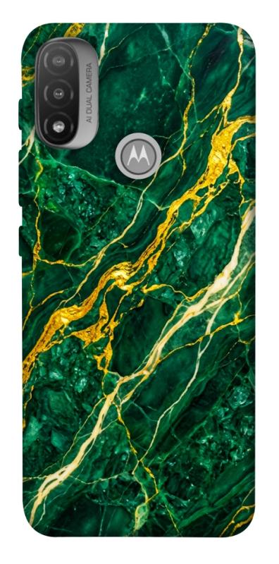 Чохол itsPrint Emerald gold для Motorola Moto E20, мармур, купити оптом з доставкою