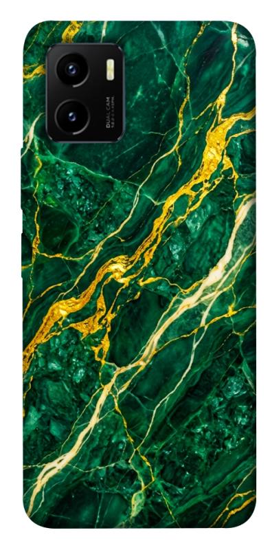 Чохол itsPrint Emerald gold для Vivo Y15s, мармур, купити оптом з доставкою
