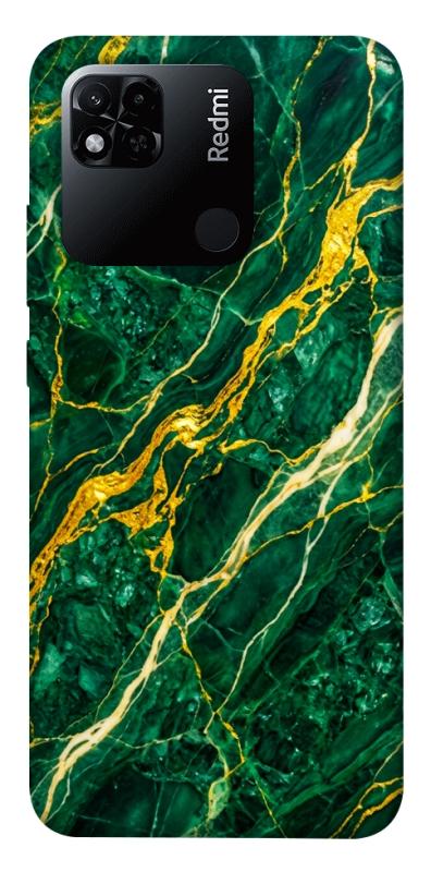 Чохол itsPrint Emerald gold для Xiaomi Redmi 10A, мармур, купити оптом з доставкою