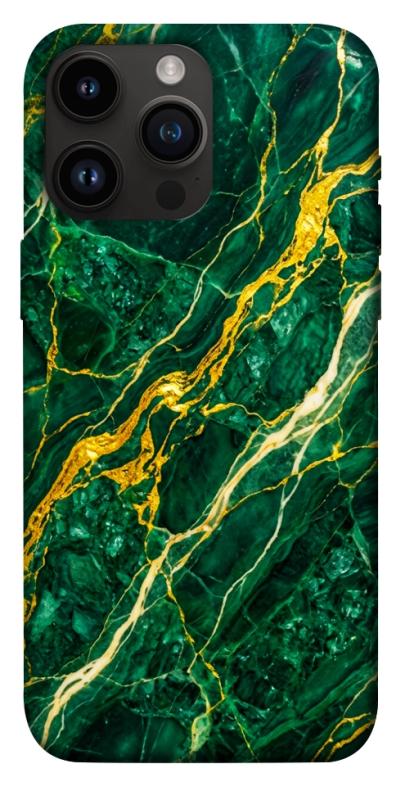 Чохол itsPrint Emerald gold для Apple iPhone 14 Pro Max (6.7"), мармур, купити оптом з доставкою
