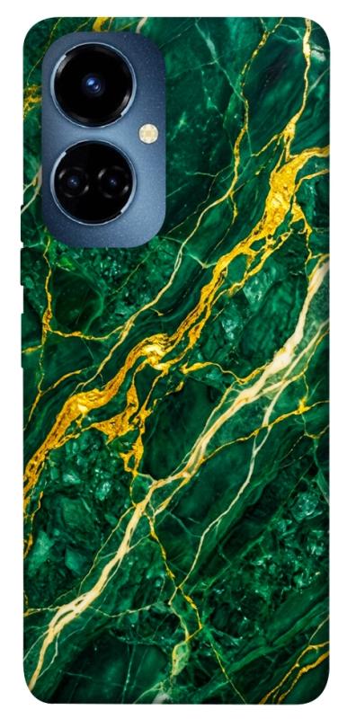 Чохол itsPrint Emerald gold для TECNO Camon 19 (CI6n) / 19 Pro (CI8n), мармур, купити оптом з доставкою
