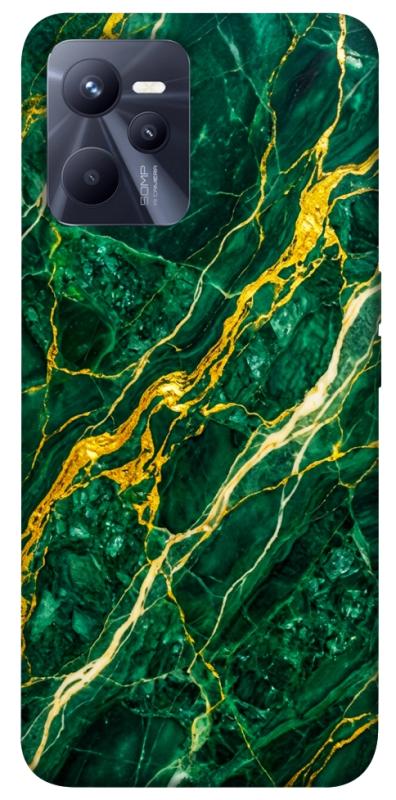 Чохол itsPrint Emerald gold для Realme C35, мармур, купити оптом з доставкою