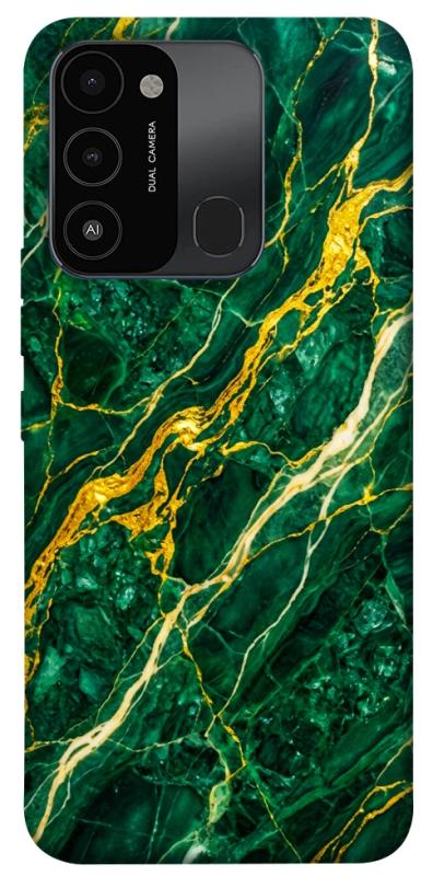 Чехол itsPrint Emerald gold для Tecno Spark Go 2022 (KG5m), мрамор, купить оптом с доставкой